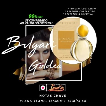Perfume Similar Gadis 441 Inspirado em Bvlgari Goldea Contratipo